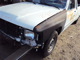 1984 TOYOTA PICK-UP HILUX, 2.4L EFI AUTO 2WD, COLOR WHITE, STK Z15003